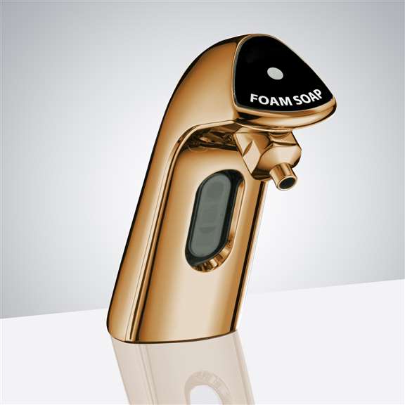Fontana Deck Mounted Dark Tone Oil Rubbed Bronze Commercial Hand Sanitizer Automatic Touchless Commercial Soap Dispenser